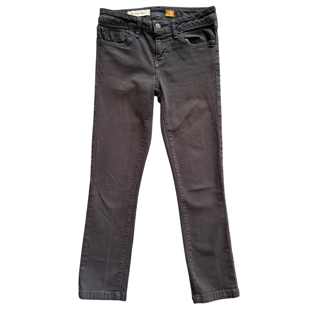 Pilcro and the Letterpress Jeans Womens' Size 25 STET Gray skinny Low Rise 1230
